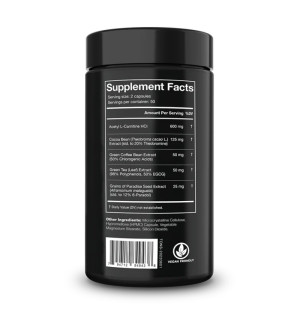 Zusammensetzung JNX Sports The Omen! NON-STIMULANT 100 caps.