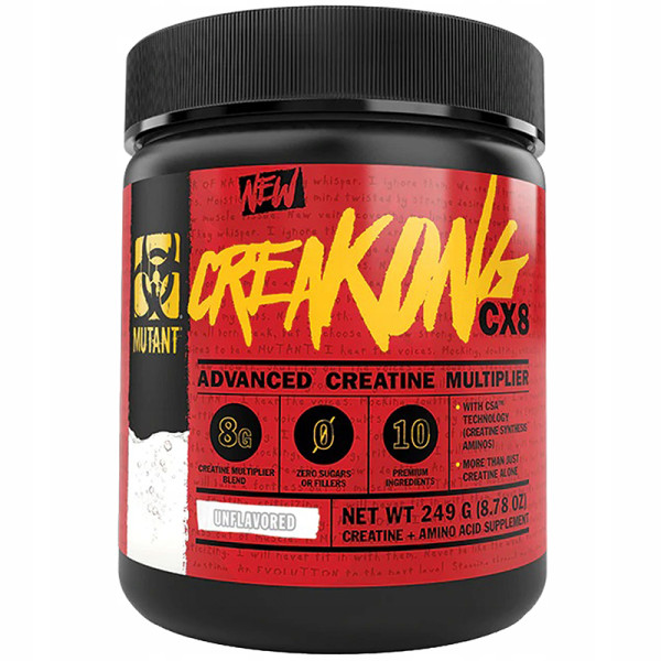 Kreatyna Stack PVL Mutant CreaKong CX8 249g