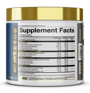 Skład produktu MAGNUM THRUST 120 kaps.