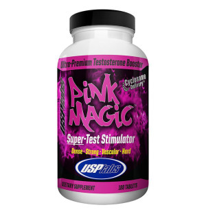 USP Labs PINK MAGIC Super-Test Stimulator 180 kaps.