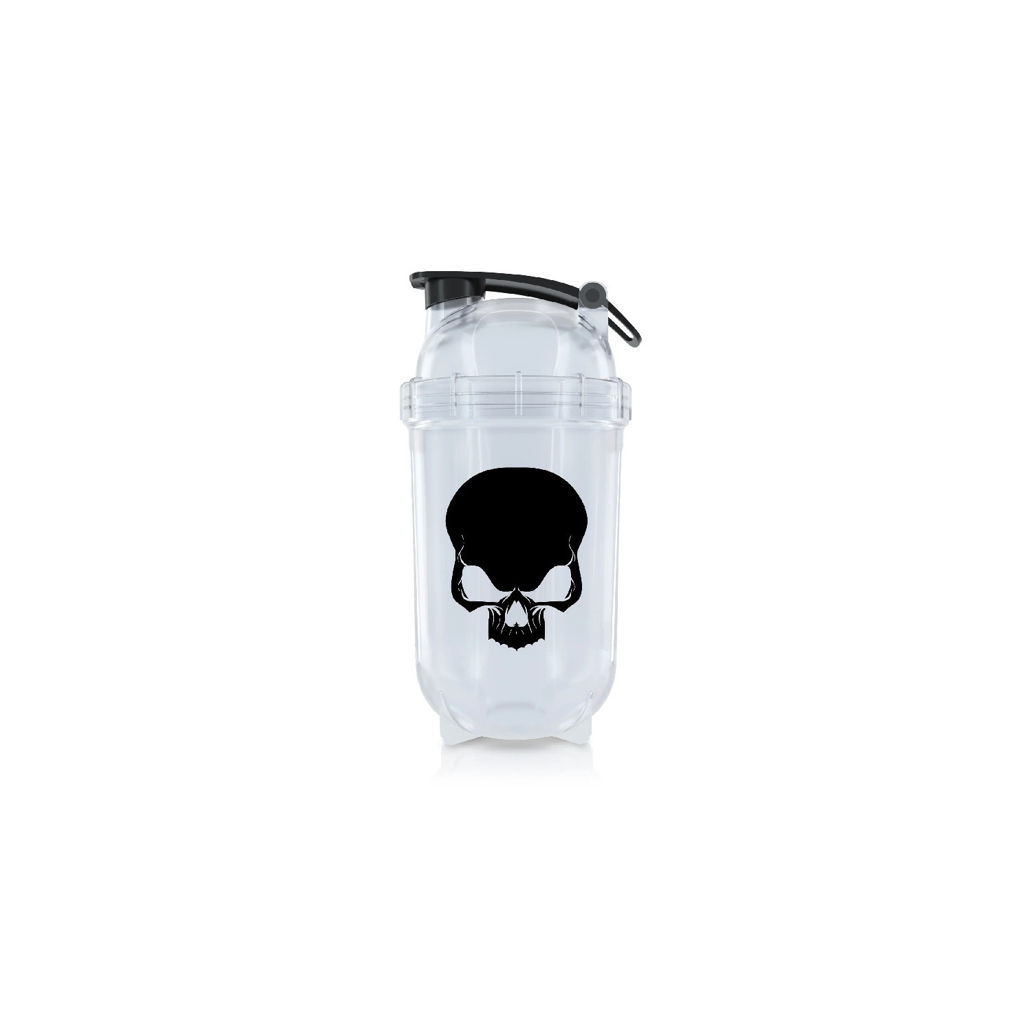 Genius Nutrition Shaker Warcry 500ml Transparent