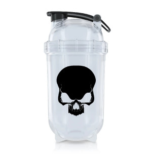 Genius Nutrition Shaker Warcry 500ml Transparent