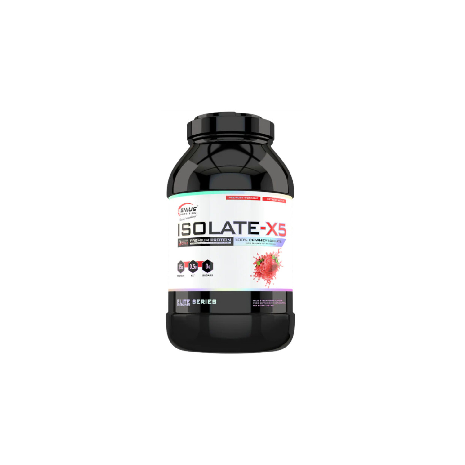Genius Nutrition Isolate-X5 2000g Erdbeere