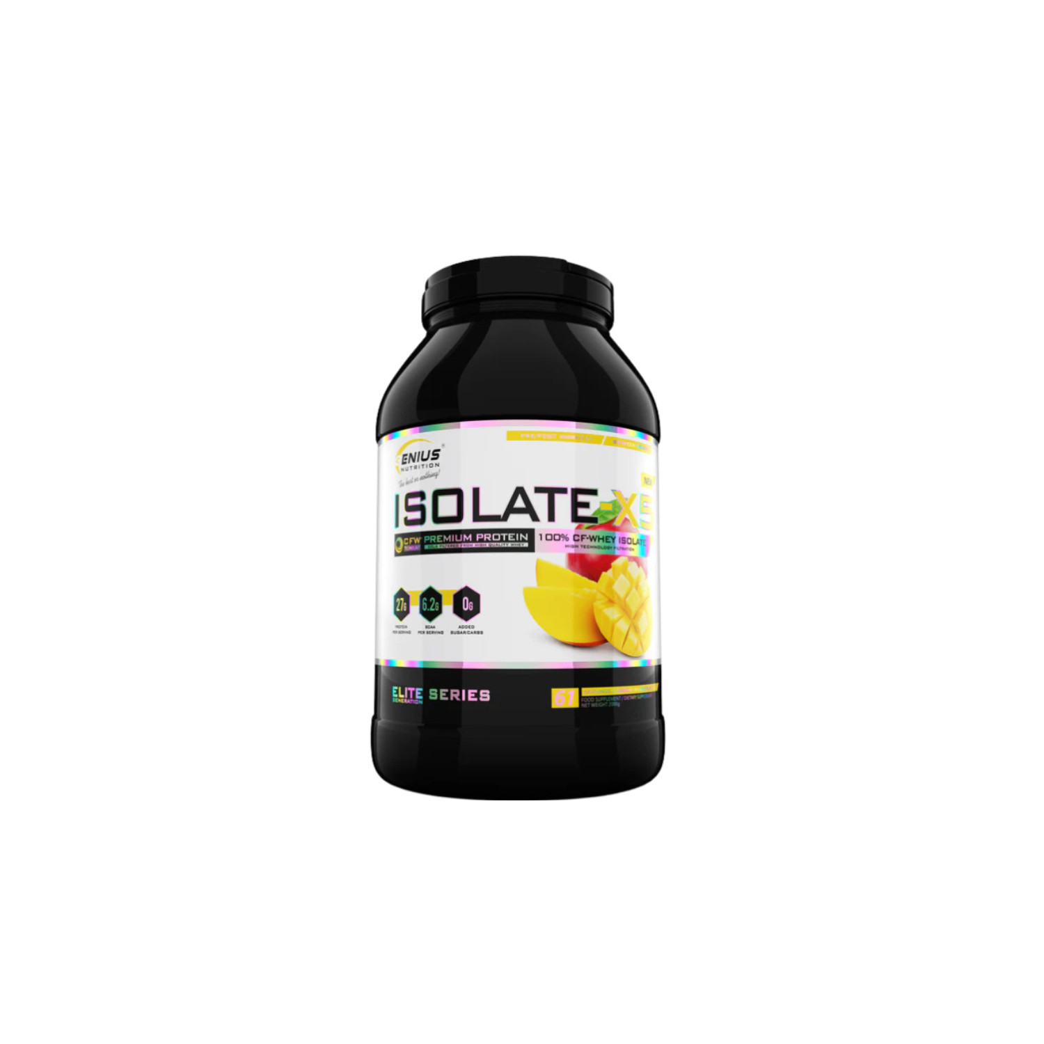 Genius Nutrition Isolate-X5 2000g Mango