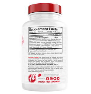 Skład produktu Metabolic Nutrition SYNDREX 60 kaps.