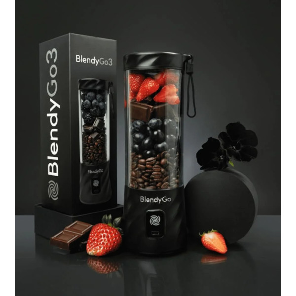 BlendyGo 3 Blender Personalny Czarny