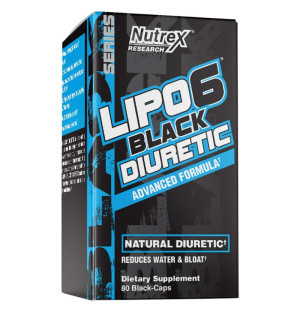 Nutrex Lipo6 Black Diuretic 80 kaps.