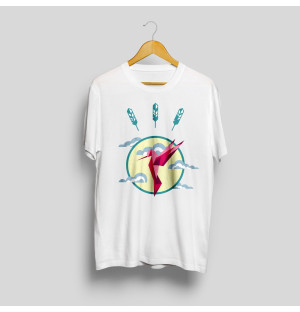 Hummingbird printed t-shirt