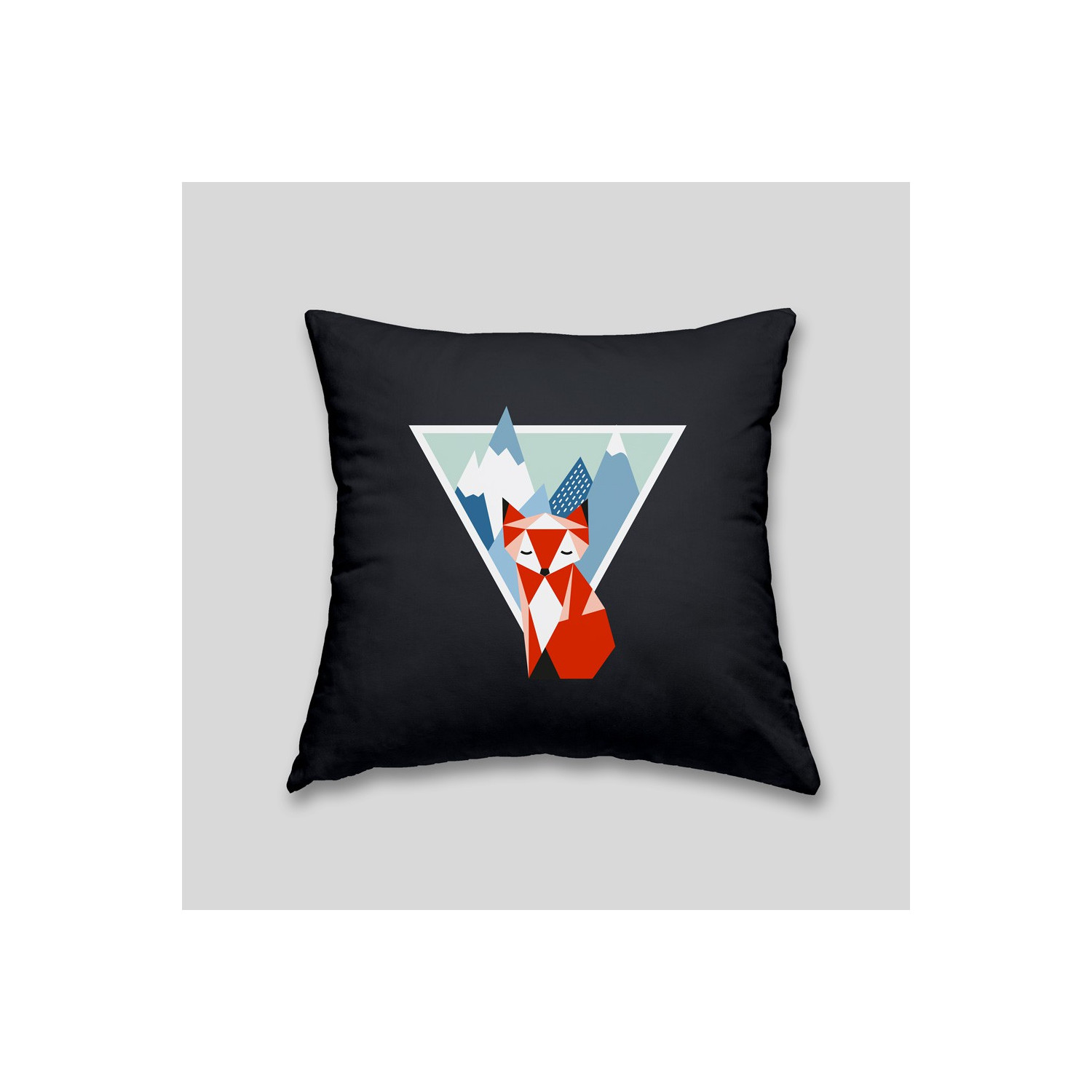 Mountain fox cushion