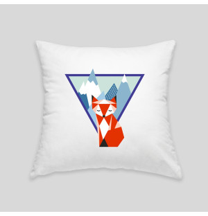 Mountain fox cushion