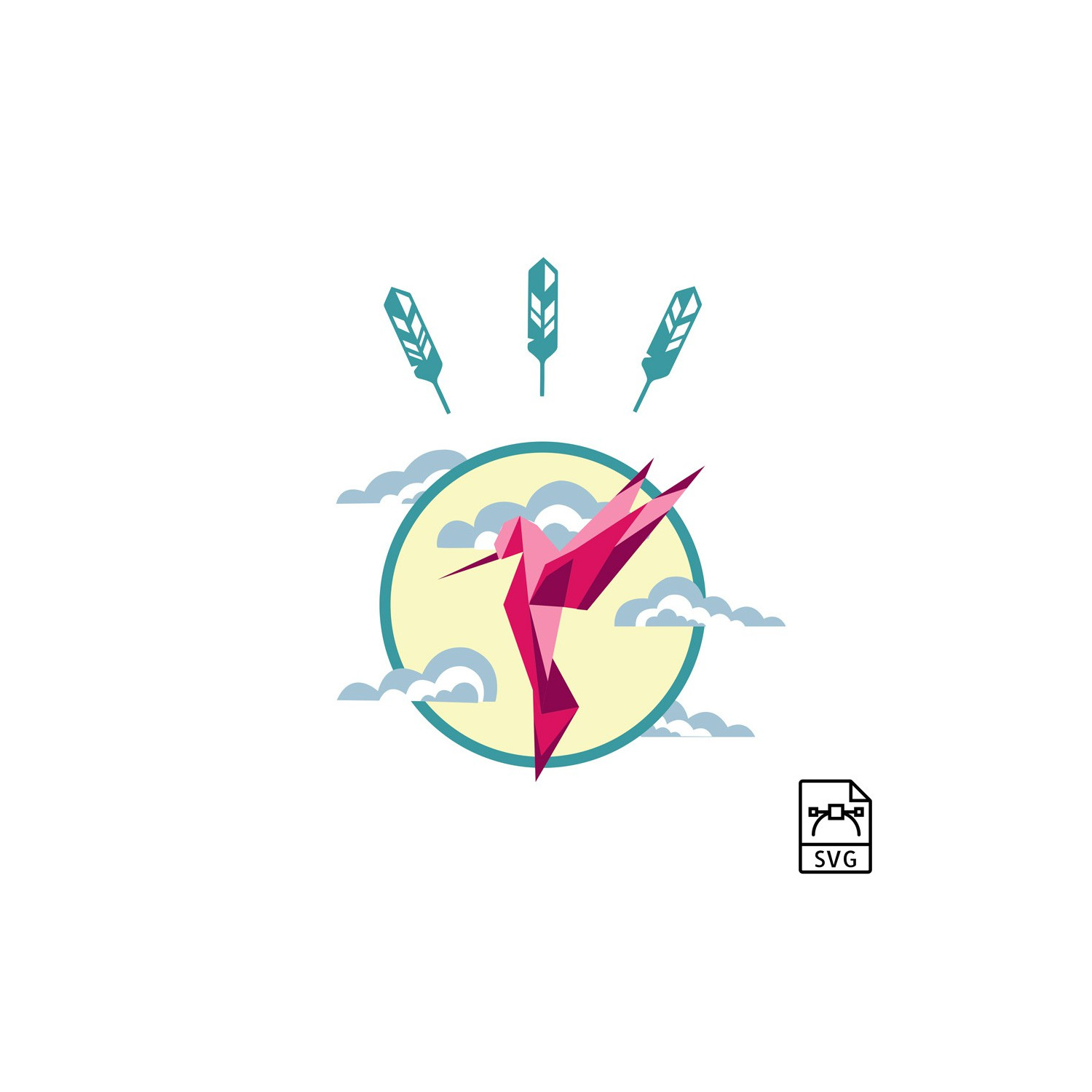 Hummingbird - Vector graphics