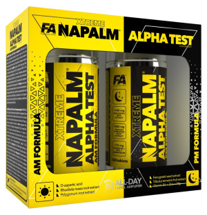 NAPALM Alpha Test (AM PM Formula) 240 tabl. (2x120 tabl.)