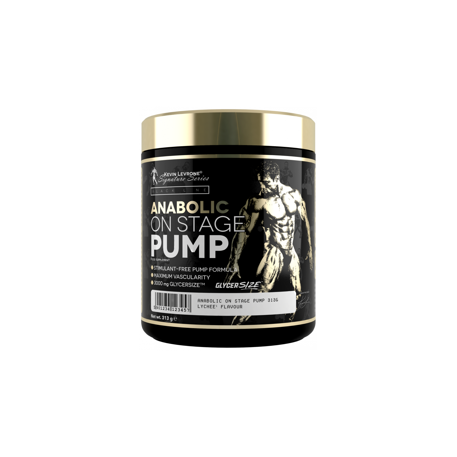 Skład produktu LEVRONE Anabolic On Stage Pump 313 g Liczi