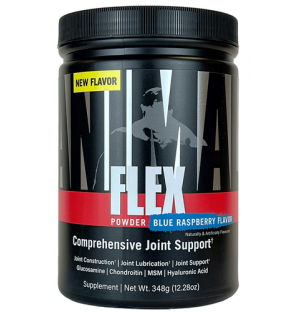 Universal Animal Flex Powder 348g Blue Raspberry