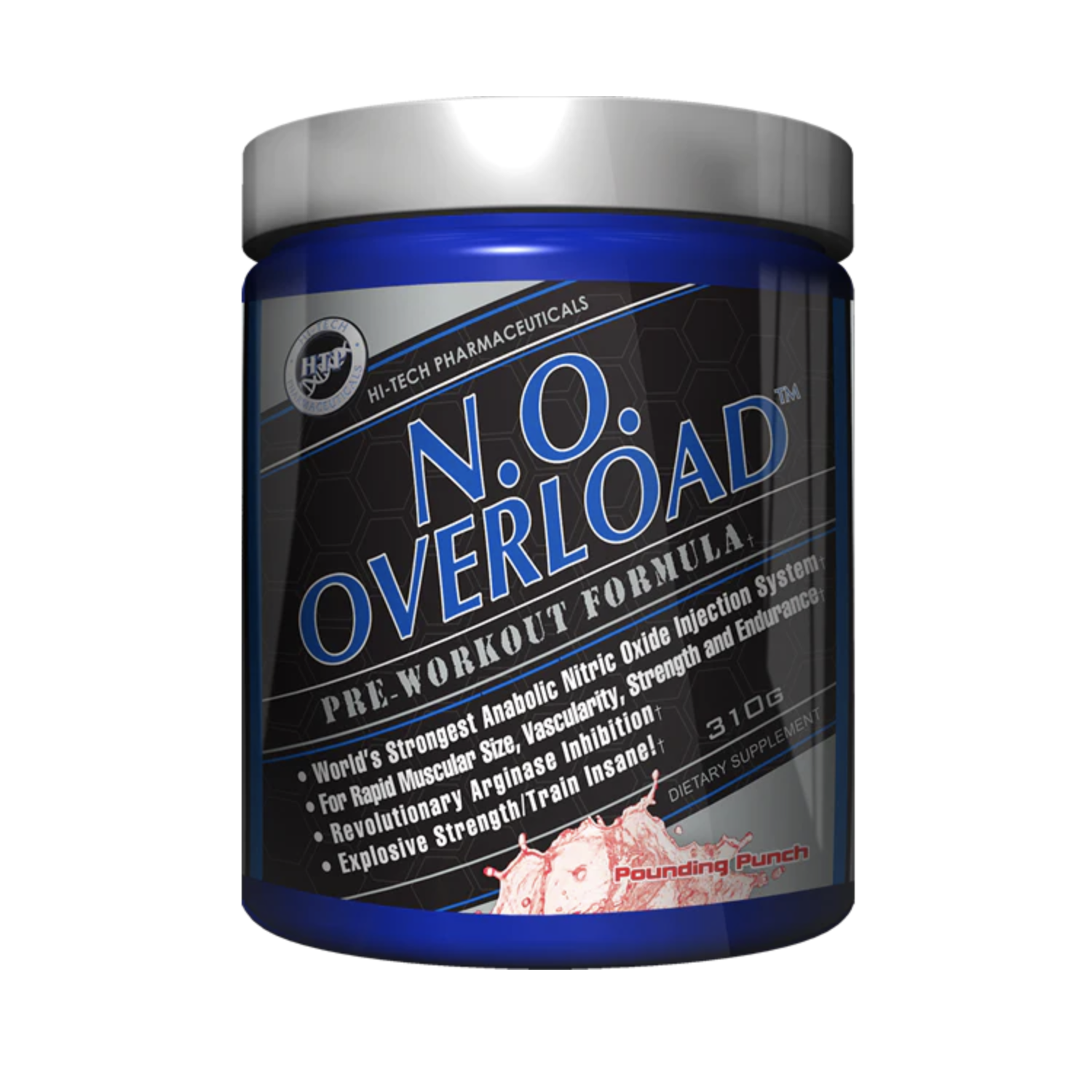 Hi-Tech Pharmaceuticals Preworkout N.O Overload 310 g