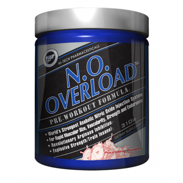 Hi-Tech Pharmaceuticals Preworkout N.O Overload 310 g