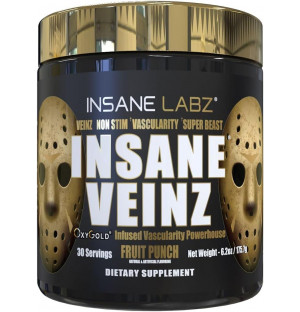 INSANE VEINZ Gold PREWORKOUT 180g