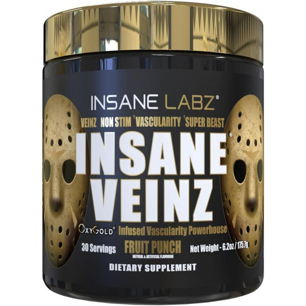 INSANE VEINZ Gold PREWORKOUT 180g